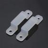 100pcs No Shading LED Strip Fix Clips Silicone LED Strip Mounting Brackets  LED Light Installation