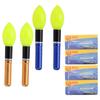 2pcs Glowing Fishing Floats LED Glowing Fishing Drifting Bobbers for Night Fishing