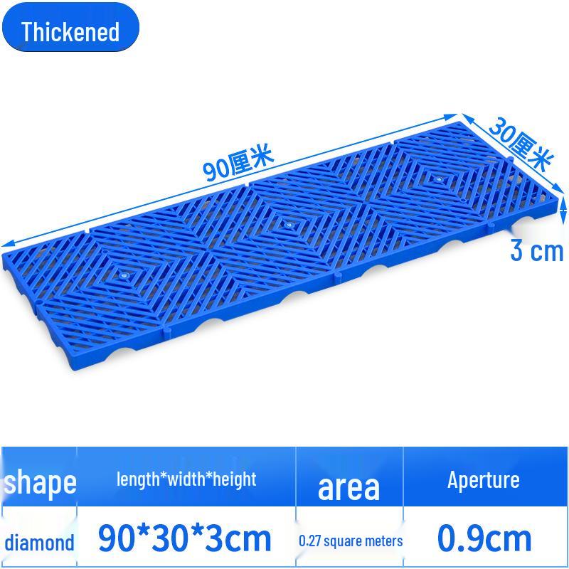 Moisture-Proof Plastic Mesh Board for Freezer, Warehouse, and Supermarket Display