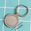 Custom Engraved Metal Keychain for Business Events and Gifts
