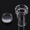 Fashionable Transparent Silicone Nail Polish Transfer Stamper & Scraper Set Manicure Tool