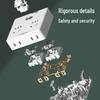 86 Type Wireless Multi-function Socket Adapter Panel Converter