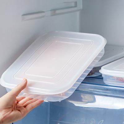 Transparente Lebensmittel-Aufbewahrungsbox mit Deckel, PP, Meeresfrüchte, Fisch, Kühlschrank, Organizer, Küchenutensilien