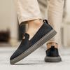 Fashion Slip on Trendy men's board shoes Comfortable and casual style Leisure outdoor street walking Plus Size Work flat shoes Office