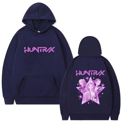 KPop Demon Hunters Hoodie Rumi Mira Zoey Graphic Sweatshirt Men Women Clothing Oversized Hoodies Male Vintage Pullover