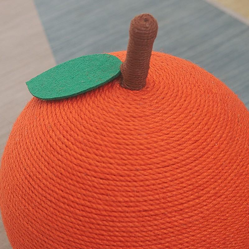 Large Cat Scratching Board With Hanging Rope Ball Toy Natural Sisal Durable Non-Shedding Indoor Cats