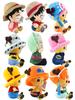 Japanese Anime 25cm One Piece Original Plush Toys CartoonFigure Luffy Chopper Ace Roronoa Zoro Cute Stuffed Doll Kids Xmas Gifts