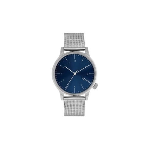 

Authorized KOMONO Watch, Men s Unisex Watch KOM-2353 Winston Royal Silver Blue
