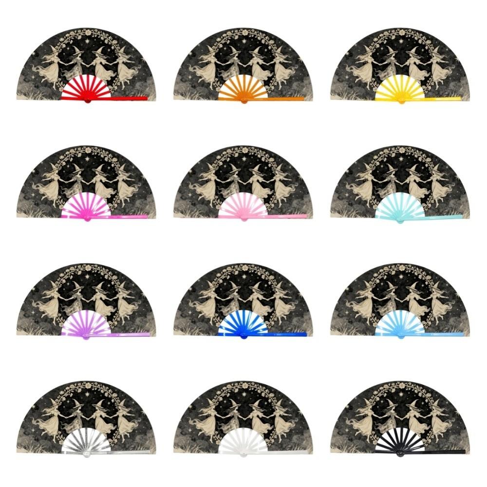 Handheld Kung Fu Fan 33cm 13in Folding Hand Fan Chinese Style Large Hand Fan Decoration