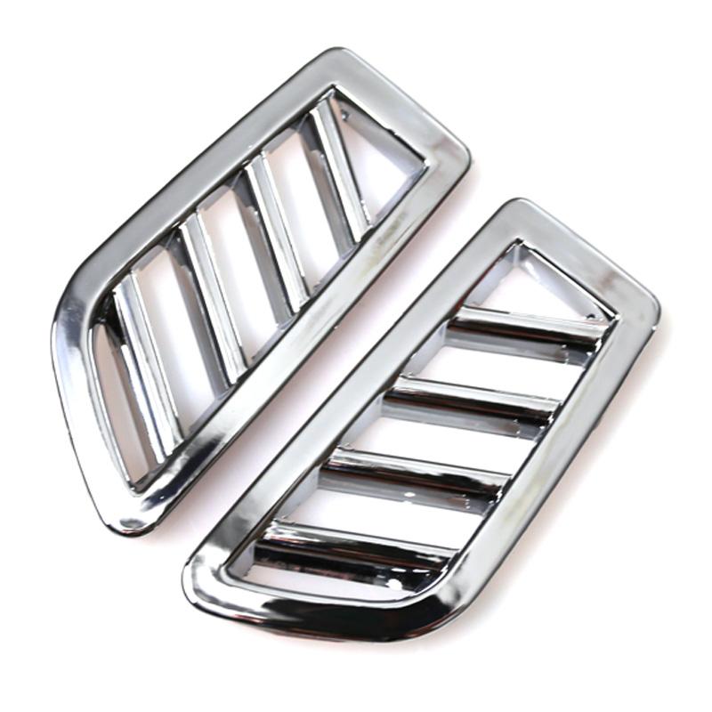 2 STYLES Car Interior Front Air Vent Protection Trim Cover Sticker for Renault Koleos for Samsung QM6 2016 2017 2018 Accessories