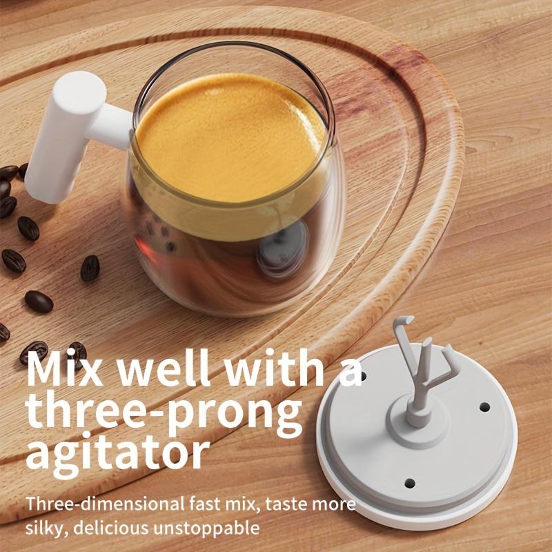 Self Stirring Coffee Cup 400ml Electric Stirring Mug Self Mixing Mug Glass Waterproof Automatic Electric Protein Powder Mix Cup