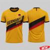 Men's comfortable football sports T-shirt, featuring the 2026 German team printed jersey