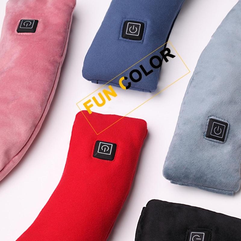 Portable USB Powered Heated Scarf Adjustable Heating Scarf USB Powered Heated Scarf for Women 5 Color Optional