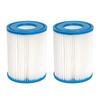 Type II Swimming Pool Filter Cartridge For Bestway 58094, Bestway 58383 58386 530/800 GPH Cartridge Filter Pump Lay-Z-Spa