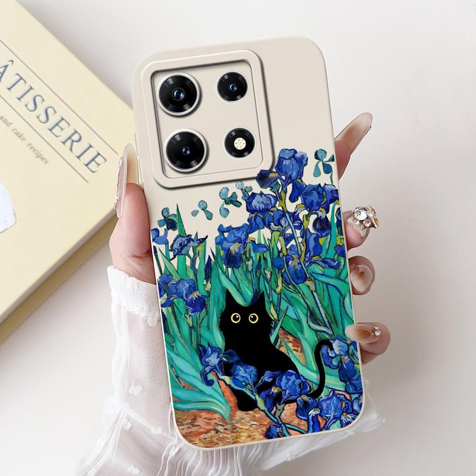 For Infinix Note 30 Pro Case Infinix Note 30i 30 Note30 30Pro 4G Elegant Painted Soft Silicone Shockproof Phone Cases