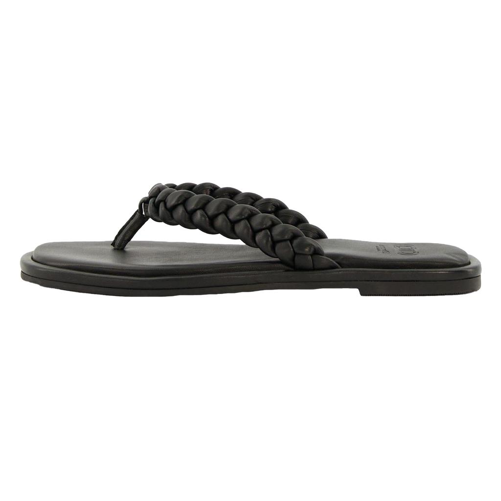 Dune London Womens/Ladies Loxx Plaited Leather Toe Post Flat Sandals