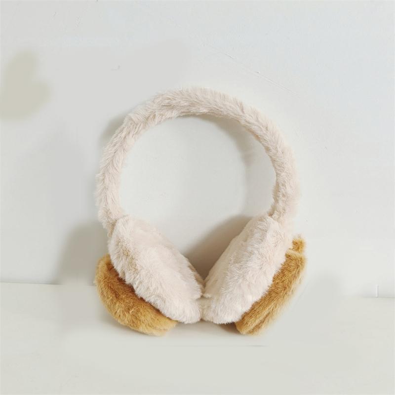 Plush Women Earmuffs Winter Warmth Ear Muffs Cold Weather Protecting Ear Covers for Kids Teens and Adults