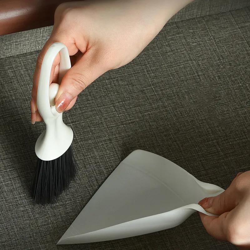 Drawer Desktop Cleaning Brush Mini Dustpan Broom Set Brush Dining Table Keyboard Brush Desktop Small Gap Brush YLE582