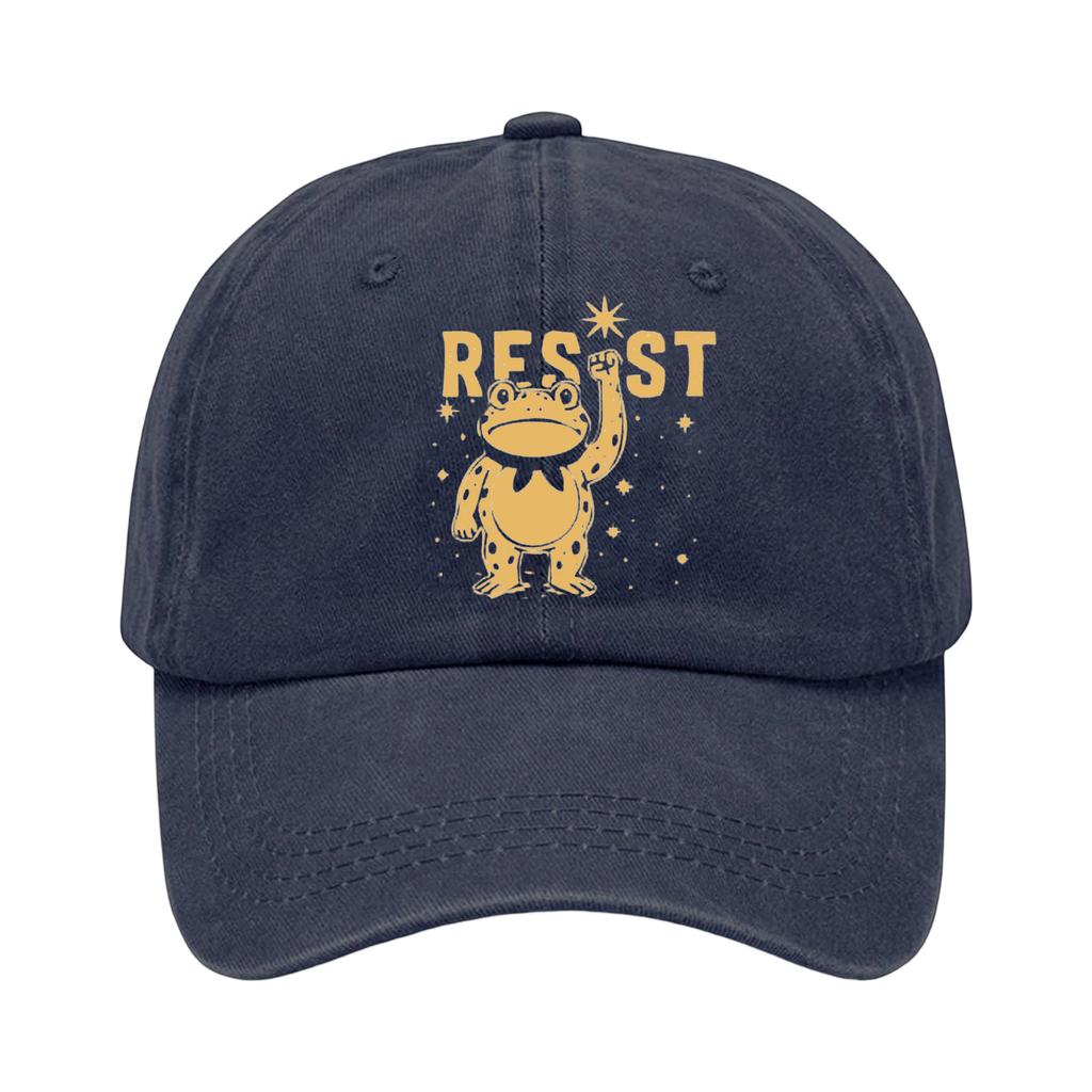 Baseball Cap With Retro , Cotton Washable Adjustable, A Gift For Friends