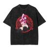 High School DxD Rias Gremory Anime Graphic Unisex Heavy Cotton Vintage Black Streetwear T-Shirt