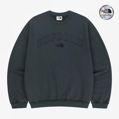 Sweatshirt Melange Grey Nm5ms08k
