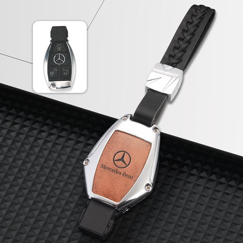 Mercedes-Benz Key Case for GLA200, GLC260L, C-Class, GLS, CLA200 - Full Coverage Shell
