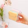 Transparent Clear Note Box Efficient Desk Organizer Simple Acrylic Note Holder  Office