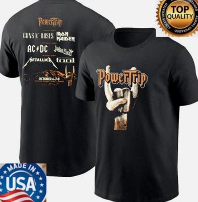 SELTEN !!! Das Power Trip 2023-2024 T-Shirt Rock Festival 2023 T-Shirt Geschenk für Fan