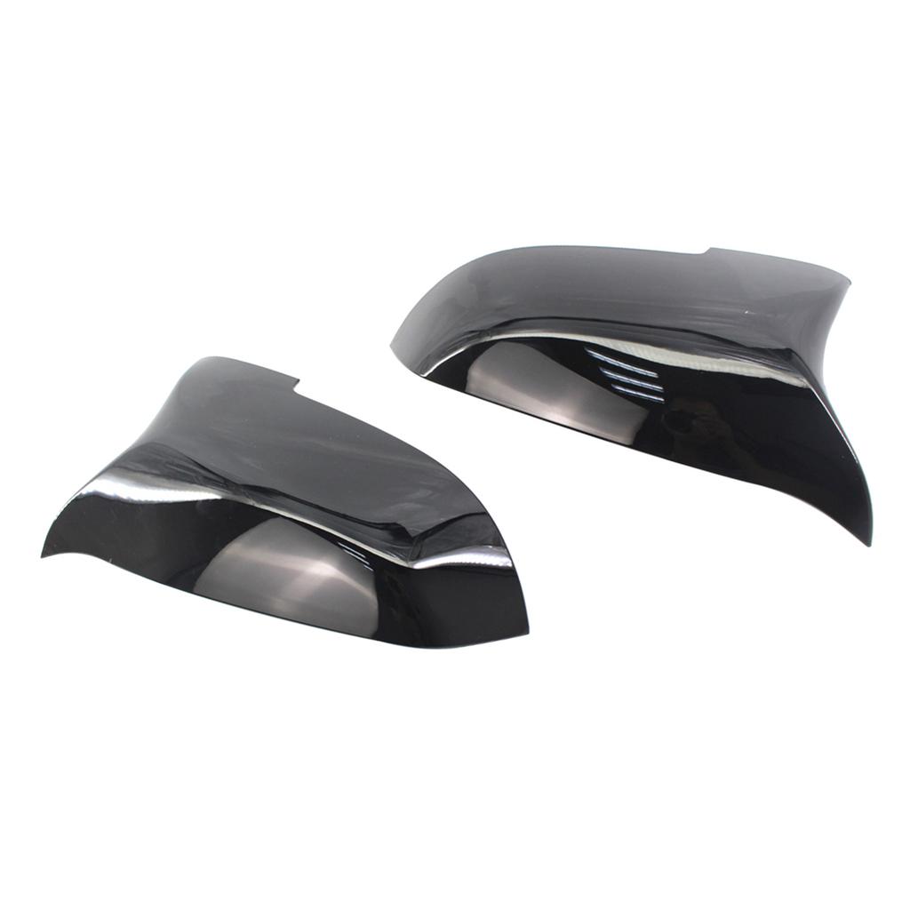 Car Rear View Side Mirror Cover Replacement for BMW F01 F10 F11 F12 F13 Auto Side Wing Mirror Cover Gloss Black Shell