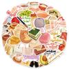 10/30/50pcs Cute Refined Life Graffiti Stickers Cartoon Aesthetic Sticker Waterproof DIY Scrapbook Phone Case Guitar Decals Gift
