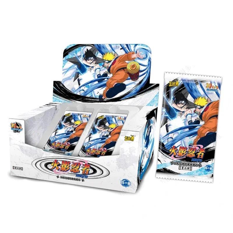 KAYOU Carte Originali di Naruto Capitolo dell'Array Scatola T2w7 CR Mondo Ninja Collezionabili Personaggi Anime Giocattolo Per Bambini Regali