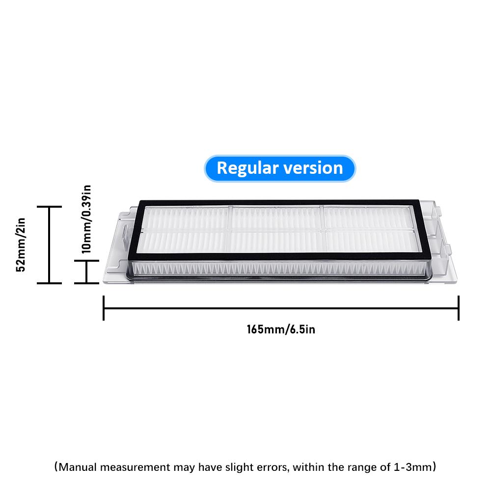 For Xiaomi 1st SDJQR03RR For Roborock S4 S5 S6 E4 E5 SDJQR01RR SDJQR02RR Parts Side Brush Hepa Filter Roller Brush Cover
