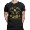 Herren T-Shirt The Shire Smoke Shoppes L-Lords Of The R-Rings Coole Baumwoll-T-Shirts Kurzarm T-Shirts Rundhals Kleidung Übergröße