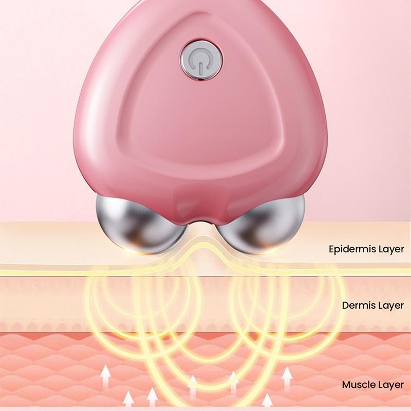 Microcurrent Facial Massager Face Lifting Machine EMS Roller Skin Tightening Rejuvenation Beauty Anti Wrinkle Skin Care Tool
