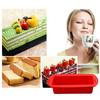 New Silicone Mold Baking Tools Rectangular Silicone Cake Mold Toast Candy Mold Mold DIY Kitchen Supplies Cake Making