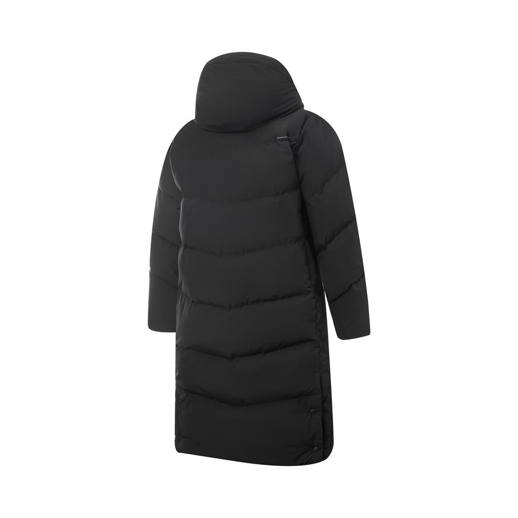 Li-Ning Windproof Water-Repellent Warm Anti-Static Hooded Down Jacket Women Outerwear AYMV408-2