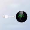 Rechargeable Fish Tank Thermometer High-precision Water Temperature Meter LED Display Digital Display Large Screen Aquarium