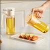Dual-purpose Spray Oil Bottle, Household Seasoning Bottle, Leak-proof Oil Can, Kitchen Glass Oil Bottle
