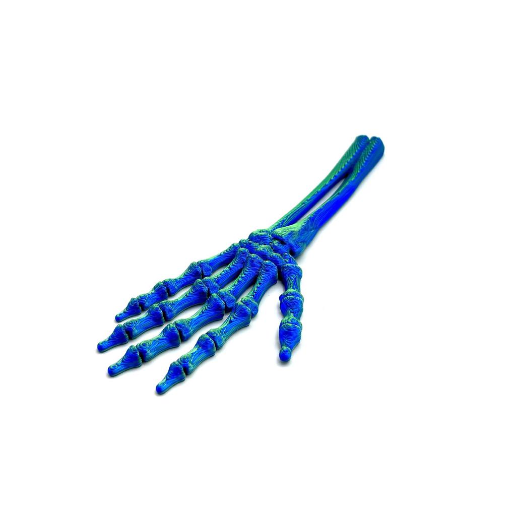 Hand Skeleton Ornament Festival Horror Decoration Props 3d Printed Toys