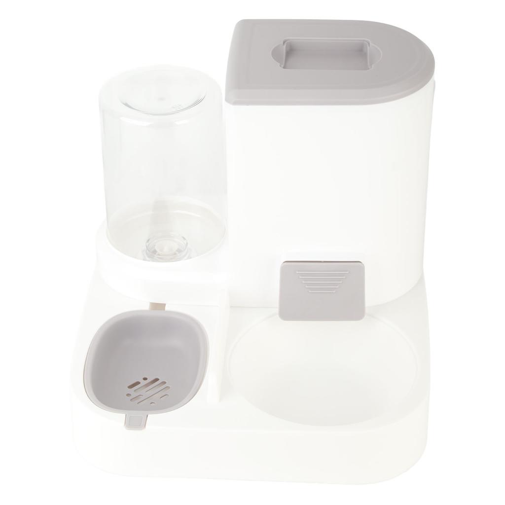 Pet Water and Food Bowls Set Large Capacity Automatic Pet Food and Water Dispenser Double Dog Cat