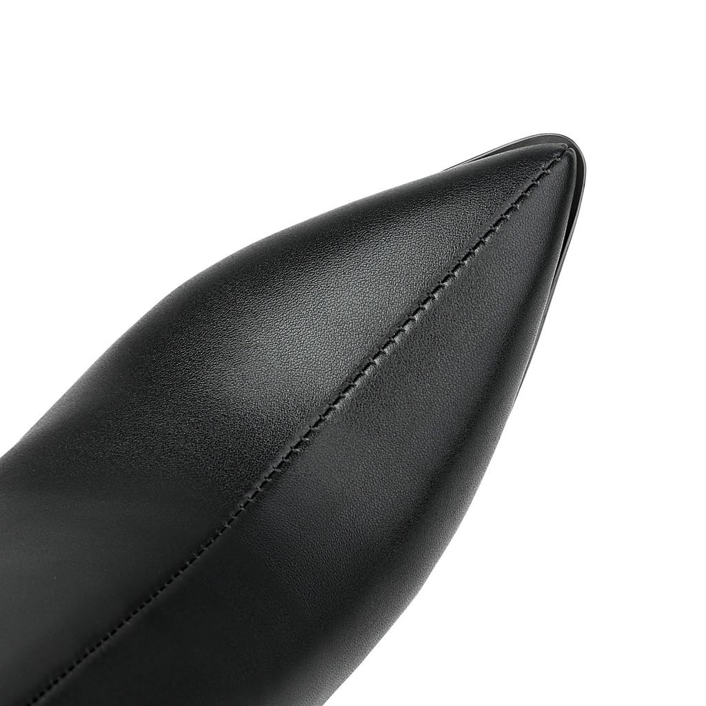 Gold Silver Stiletto Women's Ankle Boots Turndown Irregular Design Shoes Sexy Pointed Toe Black White Short Boots