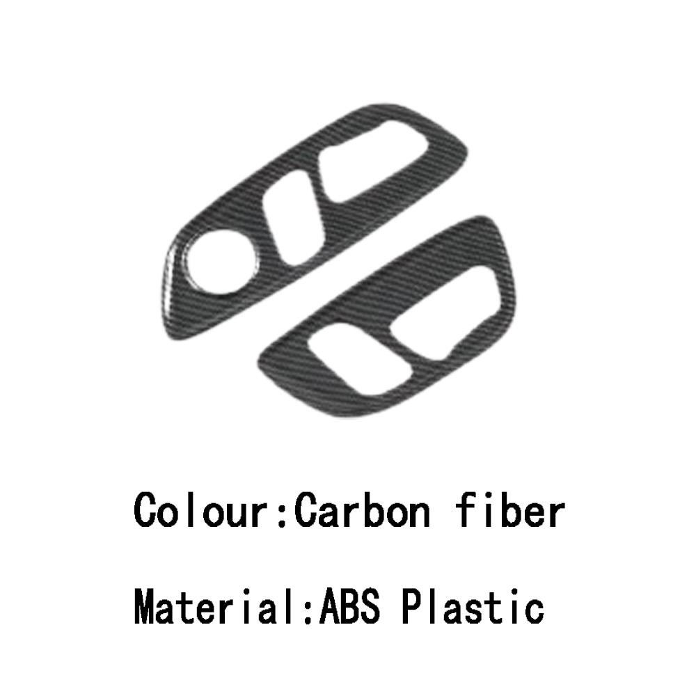 For Toyota Venza/Harrier    2024 ABS/Steel Car Seat Adjustment Switch Cover Decoration Frame Interior Accessories