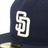 New Era 59FIFTY SB MLB Seersucker SD Navy Size 7 SADPAD SEERSUCKER Two-Tone Cap, 3/4 (5950SB NVY)