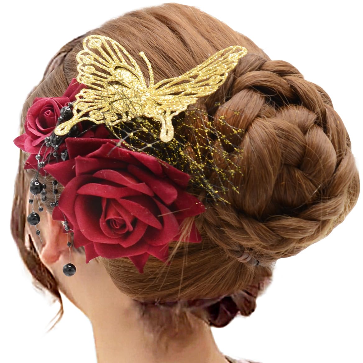 

Japanese-style hair ornament for yukata, graduation ceremonies, coming-of-age ceremonies, traditional Japanese clothing, weddings, Shichi-Go-San