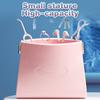 1Pcs Silicone Denture Tray Box Vent Holes Dental Denture Box False Teeth Protective Case Dental Braces Retainer Storage Case