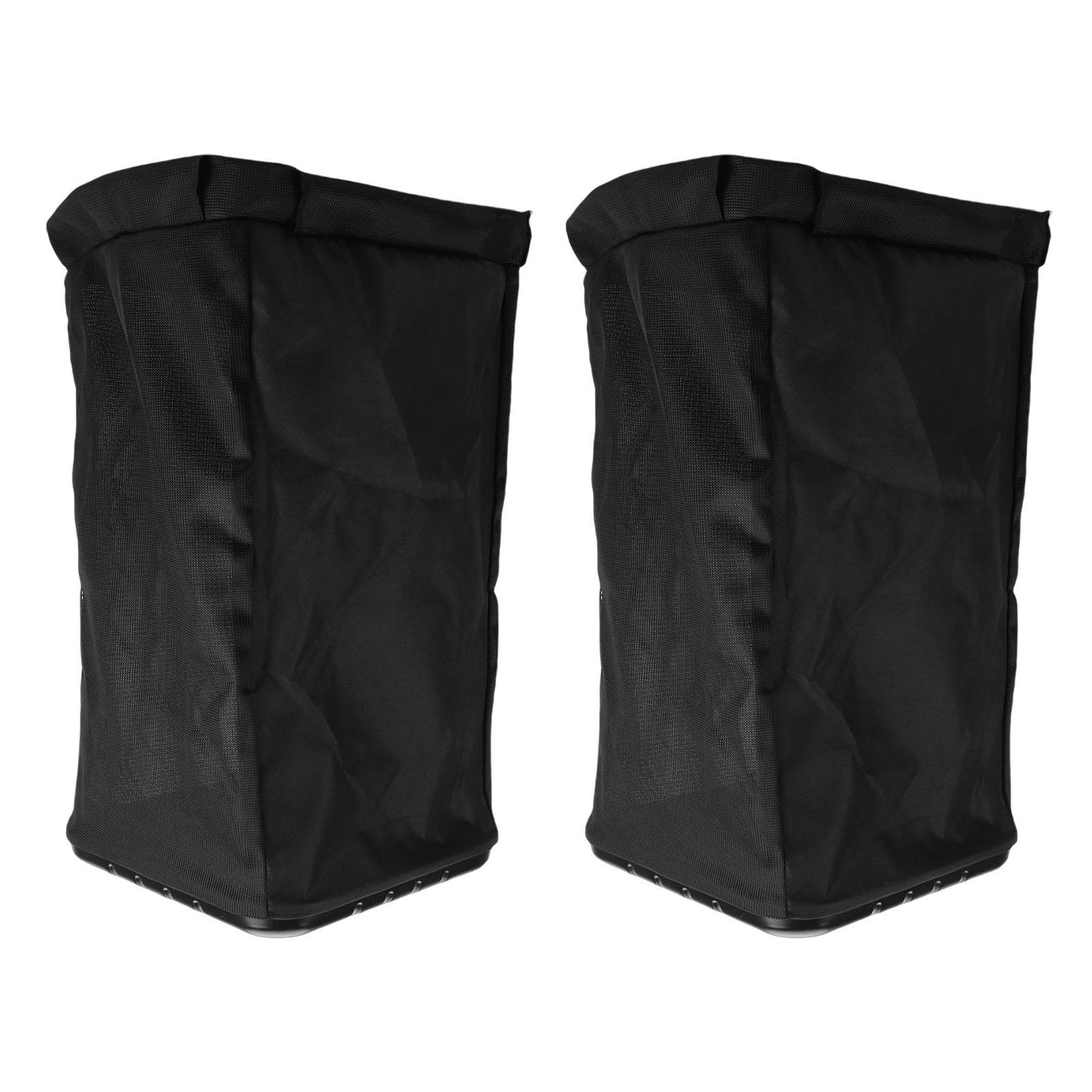 

2pcs Grass Bag Black Replacement for L105 L107 L108 L110 L111 L118 L120 L130 Lawn Tractors Grass Catcher AM122416