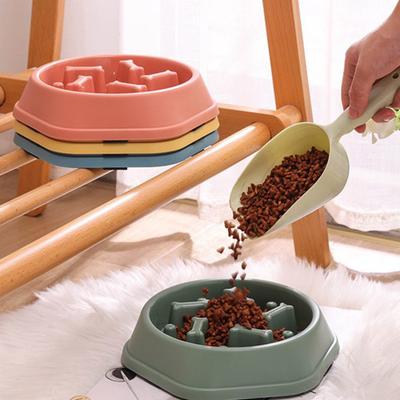 Slow Feeder Dog Bowl Anti-Choking Puzzle Dog Food Bowl Anti-Slip Slow Feeding Dish for Dogs And Cats