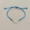 10 fashionable stainless steel circular blanket labels, couple friendship mirror pendants, adjustable bracelets, jewelry gifts