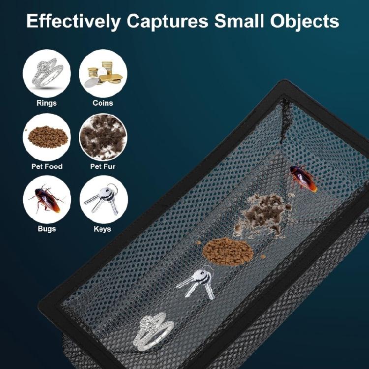 Strong Floor Vents Covers 4X10 Inch Carbon Steel Reusable Airflows Screens Debris Trap for HVAC Systems Easy Maintenance