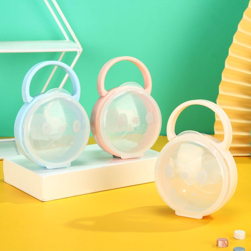 Useful Portable Dust-proof Infant Supplies Nipple Storage Case Baby Pacifier Box Soother Container